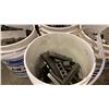Image 4 : 5 LORDCO PALES FILLED WITH ASSORTED MILLING AND LATHE MACHINIST ATTACHMENTS AND HARDWARE