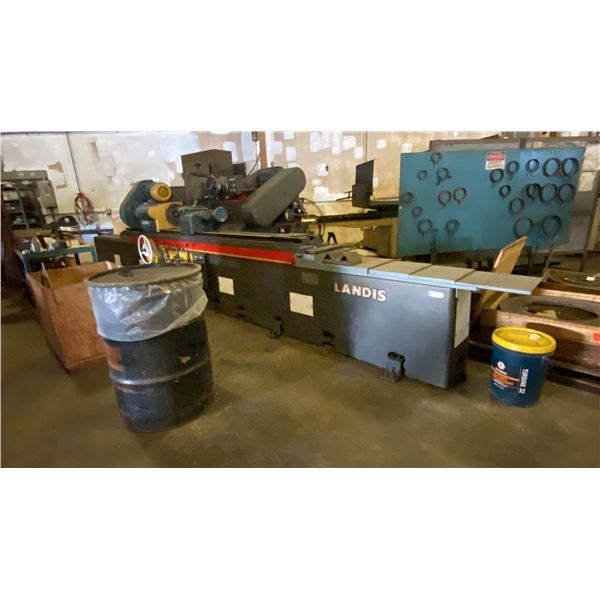 LANDIS MODEL 829-57 (14 X 120) TYPE 4 RH-PLAIN INDUSTRIAL GRINDER WITH LANDIS MICROFEED