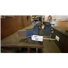 Image 5 : STEEL FRAMED WORK BENCH WITH JET MECHANICS VISE - APPROX.8FT X 2FT X 5FT HIGH TO TOP OF BACKBOARD