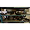 Image 3 : 6 TIER METAL SHELF UNIT WITH CONTENTS - METAL CHUCK JAW SPACERS, TAPE, SOME TOOLS AND HARDWARE