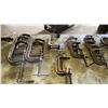 Image 3 : GROUP OF APPROX. 25 ASSORTED SIZE METAL C-CLAMPS