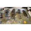 Image 4 : GROUP OF APPROX. 25 ASSORTED SIZE METAL C-CLAMPS