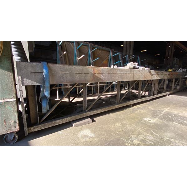 CUSTOM BUILT STEEL MATERIAL LAY-OUT/WELDING WORK TABLE