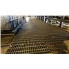 Image 4 : STEEL GRATED WORK PLACE FLOOR PANELS - COVERS APPROX. 20FT X 40FT AREA
