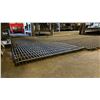 Image 7 : STEEL GRATED WORK PLACE FLOOR PANELS - COVERS APPROX. 20FT X 40FT AREA