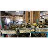 Image 2 : METAL 7 TIER SHELVING UNIT AND CONTENTS - ASSORTED SIZE METAL SPACER RINGS