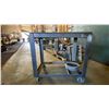 Image 2 : METAL FRAME WITH WOOD MOBILE MATERIAL SHOP CART - APPROX. 3FT X 2FT X 3FT HIGH