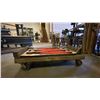 Image 2 : METAL FRAME WITH WOOD MOBILE PLATFORM MATERIAL CART - APPROX. 4FT X 2 1/2FT