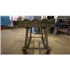 Image 7 : METAL FRAME WITH WOOD MOBILE PLATFORM MATERIAL CART - APPROX. 4FT X 2 1/2FT