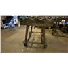 Image 1 : METAL FRAME WITH WOOD MOBILE MATERIAL SHOP CART - APPROX. 3FT X 2 1/2FT X 3FT HIGH