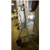 Image 3 : METAL MOBILE MATERIAL DOLLY AND METAL A-FRAME MATERIAL STORAGE RACK