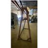 Image 5 : METAL MOBILE MATERIAL DOLLY AND METAL A-FRAME MATERIAL STORAGE RACK