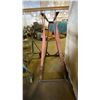 Image 6 : METAL MOBILE MATERIAL DOLLY AND METAL A-FRAME MATERIAL STORAGE RACK