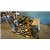 Image 1 : PALLET OF ASSORTED SCRAP STEEL FABRICATING MATERIAL AND PARTS