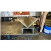 Image 3 : CUSTOM WELDED STEEL WORK TABLE - APPROX. 5FT X 2 1/2FT X 2 1/2FT HIGH WITH 1/2" TOP