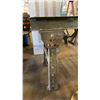 Image 4 : 12FT ADJUSTABLE MATERIAL ROLLER CONVEYER, (3) MATERIAL ROLLER STANDS AND (1) STEEL LAY-OUT TABLE