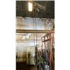 Image 4 : 500LBS. CAPACITY APPROX. 16FT ARM  JIB CRANE WITH 1 TON CAPACITY VULCAN HOIST