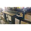 Image 17 : FURNAS STEEL TURNING LATHE WITH 17FT BED, 3 JAW CHUCK, PIPE/TUBE CENTER AND BELT SANDER/POLISHER