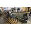 Image 1 : STANKO METAL LATHE WITH 19FT BED, 4 JAW CHUCK AND STEADY REST