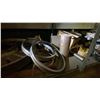 Image 9 : METAL MOBILE WORK TABLE WITH ASSORTED LATHE PARTS, TOOLS AND ATTACHMENTS