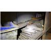 Image 9 : LARGE METAL STORAGE CABINET AND CONTENTS - METAL LATHE TOOLS. PARTS AND ATTACHMENTS