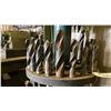 Image 5 : LARGE METAL DRILL BIT STAND AND ALL THE DRILL BITS