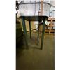 Image 3 : SMALL METAL WORK TABLE WITH PAPER ROLL DISPENSER - APPROX. 3FT X 2FT X 3FT HIGH