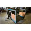 Image 3 : METAL MOBILE SHOP CART, METAL STAND AND MATERIAL ROLLER STAND