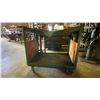 Image 4 : METAL MOBILE SHOP CART, METAL STAND AND MATERIAL ROLLER STAND