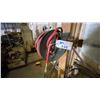 Image 1 : CAMPBELL HAUSFELD WALL MOUNT AIR-LINE HOSE REEL SYSTEM WITH AIR HOSE