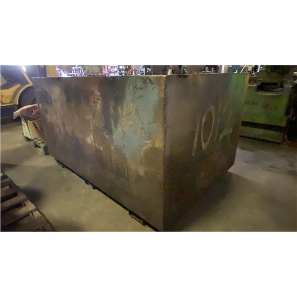 LARGE METAL SCRAP BIN - APPROX. 6FT X 4FT X 3FT HIGH