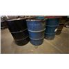 Image 3 : GROUP OF 11 METAL BARRELS