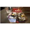 Image 9 : PAINTERS LOT - WORK TABLE, ASSORTED PAINTS, SPRAY GUNS AND MORE