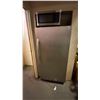 Image 1 : KENMORE ELITE STAINLESS STEEL FRONT SINGLE DOOR FRIDGE, WHITE FRIDGE, LG MICROWAVE AND
