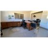 Image 1 : CONTENTS OF UPSTAIRS SMALL OFFICE DESK, FILING CABINETS, CHAIRS, FAN, MONITOR, KEYBOARD