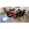 Image 4 : CONTENTS OF UPSTAIRS SMALL OFFICE DESK, FILING CABINETS, CHAIRS, FAN, MONITOR, KEYBOARD