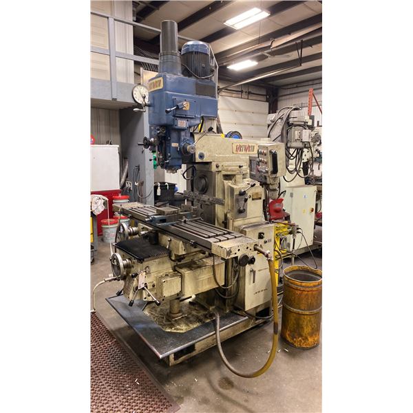 FORTWORTH G-450 MILLING MACHINE. 220 VOLT 3 PHASE. 2007. 5 HP MAIN SPINDLE