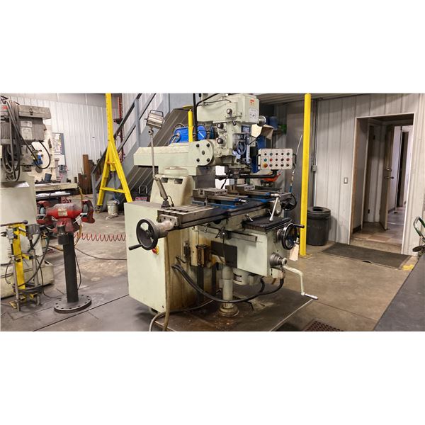 FIRST LC-20VSG MILLING MACHINE. 220 VOLT 3 PHASE. 2007. 5 HP MAIN SPINDLE MOTOR.