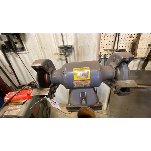 BALDOR 8  GRINDER. 3/4 HP WITH FLOOR STAND