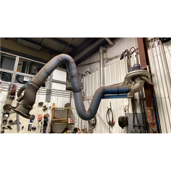 NEDERMAN WELDING EXHAUST DUST EXTRACTOR ON ARTICULATING ARM