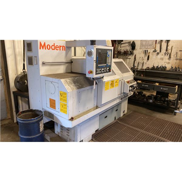 MODERN MICROPANTHER MODEL 446 CNC LATHE. WITH MANUAL. 3 PHASE. MANUFACTURED BY BUFFALO