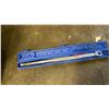 Image 1 : WESTWARD 3/4" DRIVE TORQUE WRENCH. HEAVY DUTY. 42" LONG. IN A CASE. GOES TO 600 FT LBS