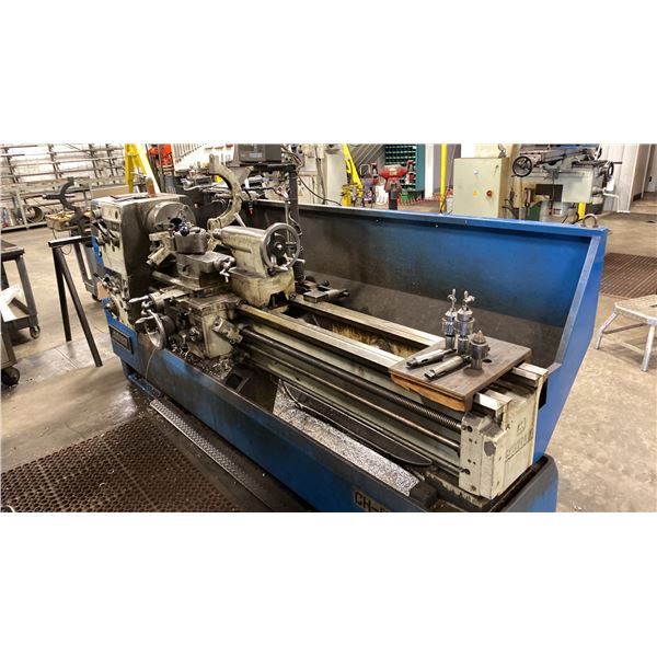 ADVANCE CH-530X1700 LATHE. COMES WITH QUICK RELEASE TOOL HOLDER, ASST TOOLING INC AS SHOWN IN PICS