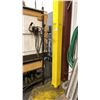 Image 2 : 1 1/2 TON JIB CRANE. BUYER TO REMOVE. APPROX 16' BOOM, BEARING SWIVEL. CM LOADSTAR HOIST WITH