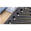 Image 2 : MITUTOYO PRECISION MICROMETER SET. AS NEW. 18"-24". NICE COLLECTOR ITEM