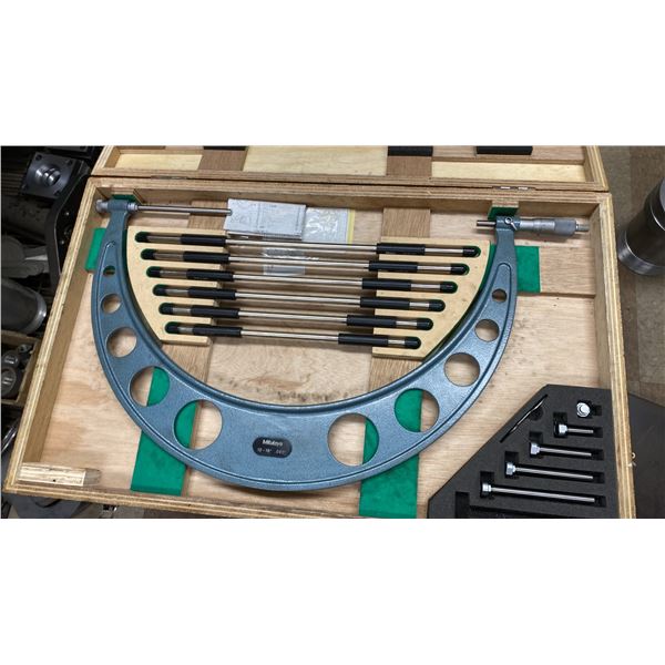 MITUTOYO PRECISION MICROMETER SET 1/2"-18"