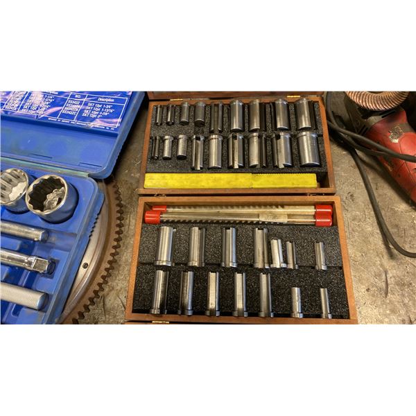 DUMORE BROACH SETS. METRIC AND STANDARD AS IN PHOTOS