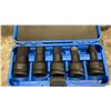 Image 1 : JET 3/4" DRIVE HEX DRIVER IMPACT SET. 5/8"-1 1/4"