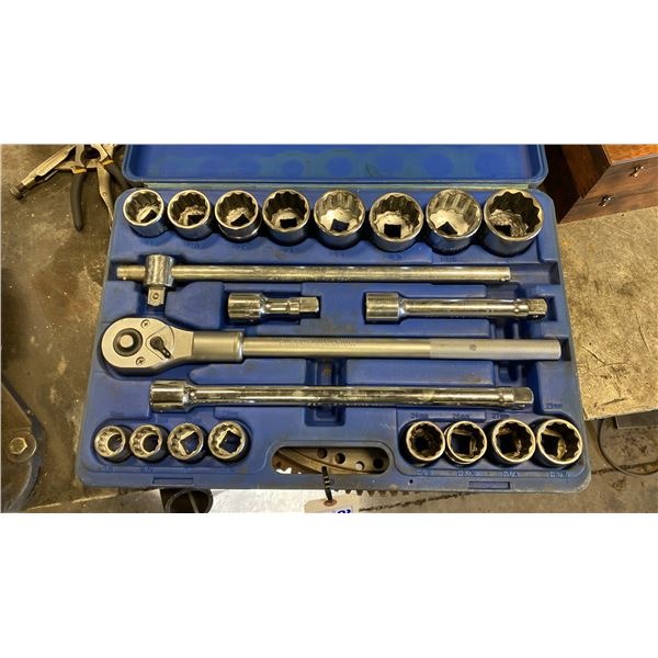 WESTWARD 3/4" DRIVE SET. 7/8"-2"