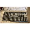 Image 1 : MASTERCRAFT /2" DRIVE IMPACT SOCKET SET. STANDARD 3/8"-1", METRIC 8MM-22MM